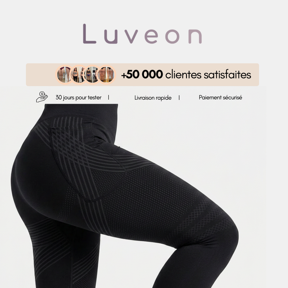 Leggings Slanciata con Tasca