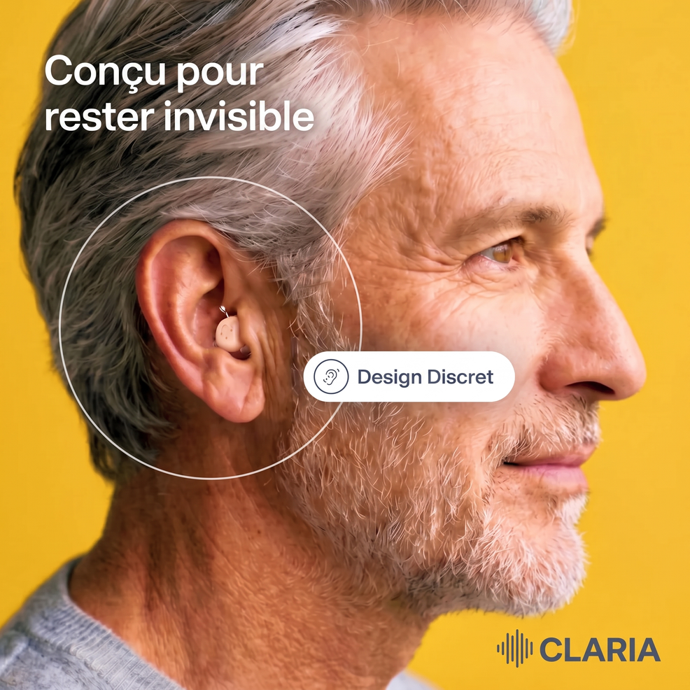 CLARIA® — Appareil auditif confortable