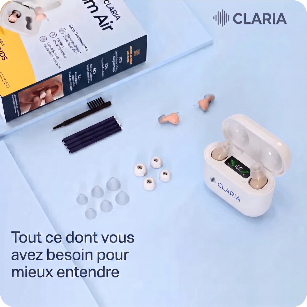 CLARIA® — Appareil auditif confortable
