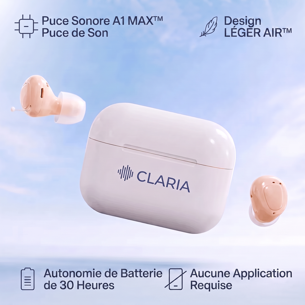 CLARIA® — Appareil auditif confortable