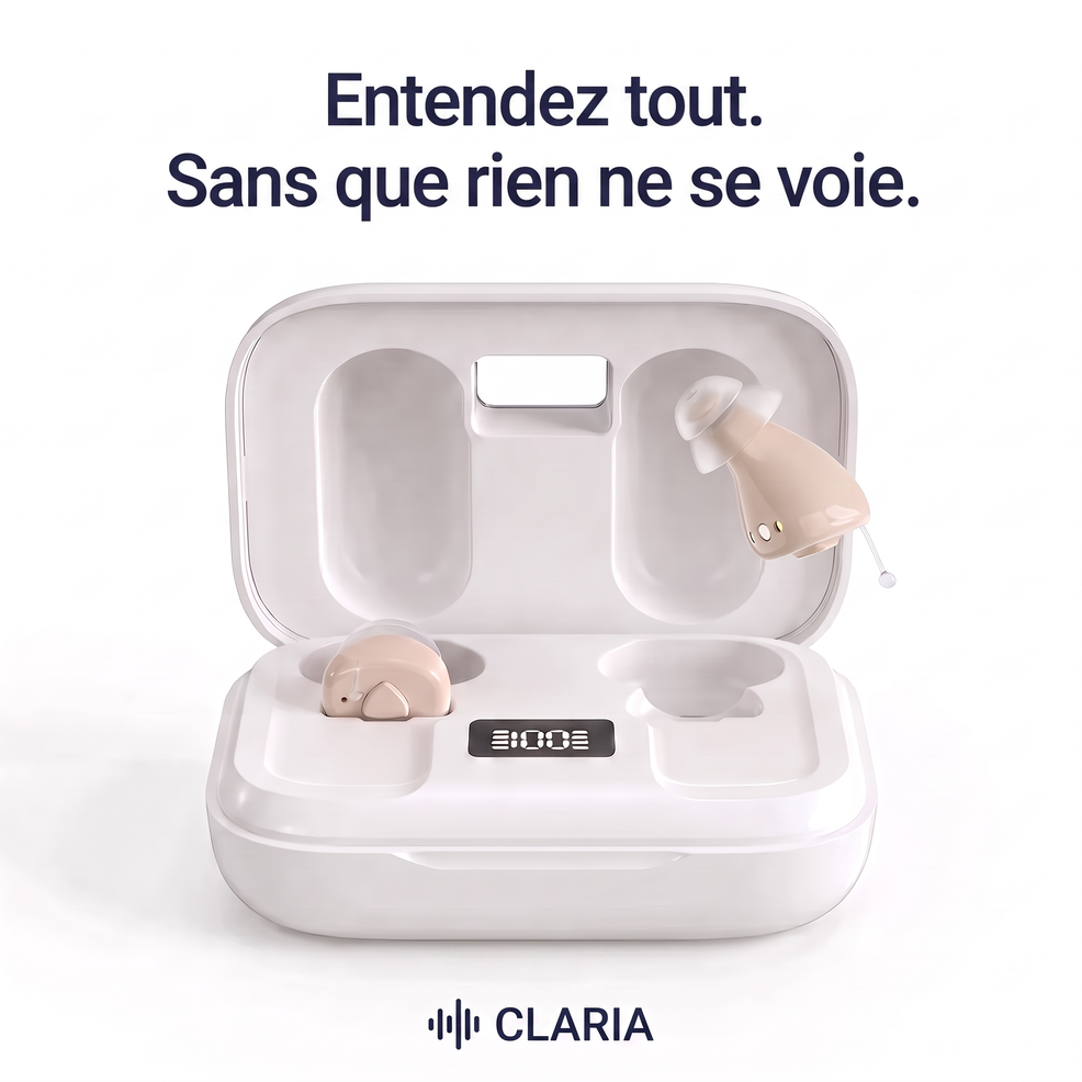 Claria™ Mini — Appareil auditif invisible