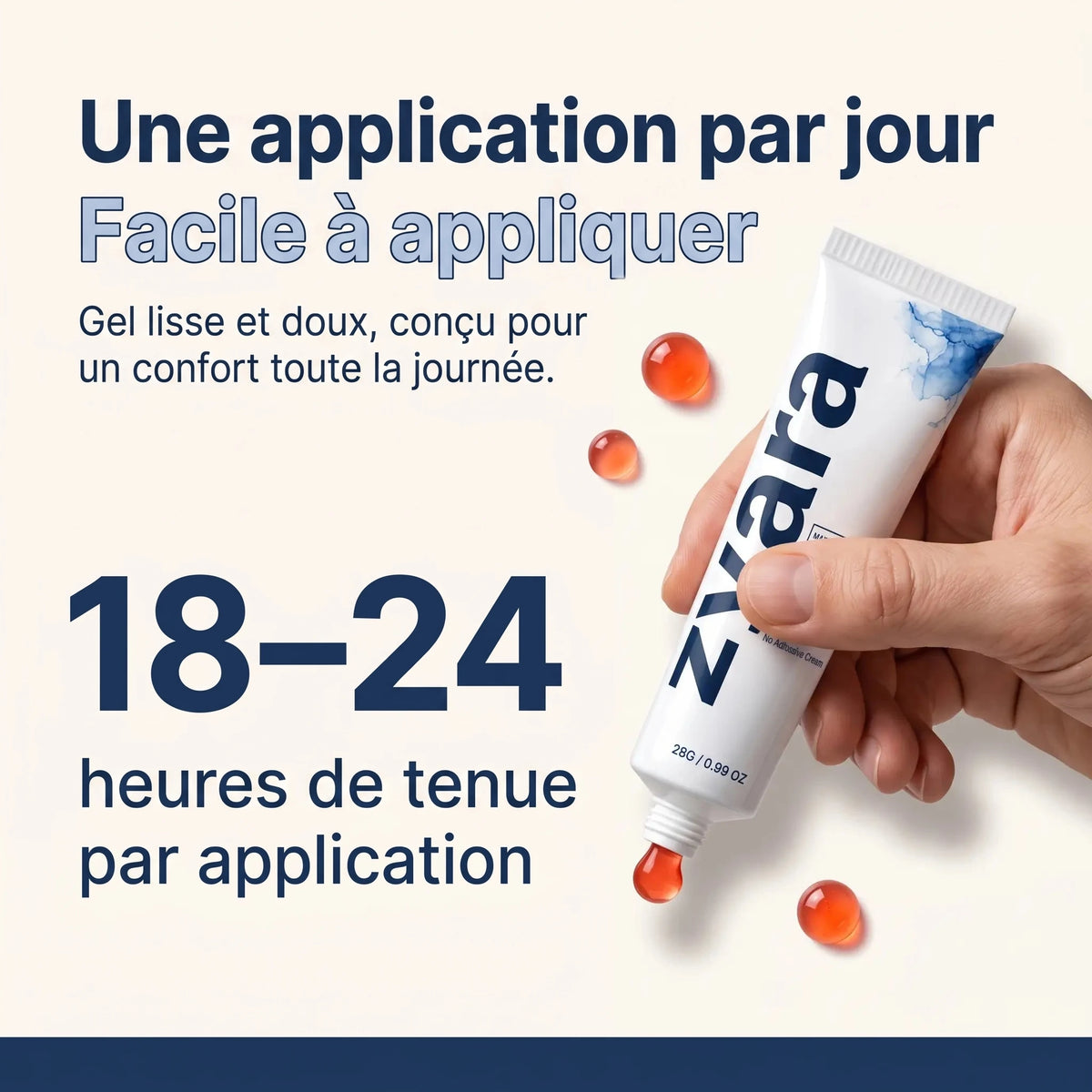 Zyara™ | Fini le dentier qui glisse — Tenue sûre toute la journée